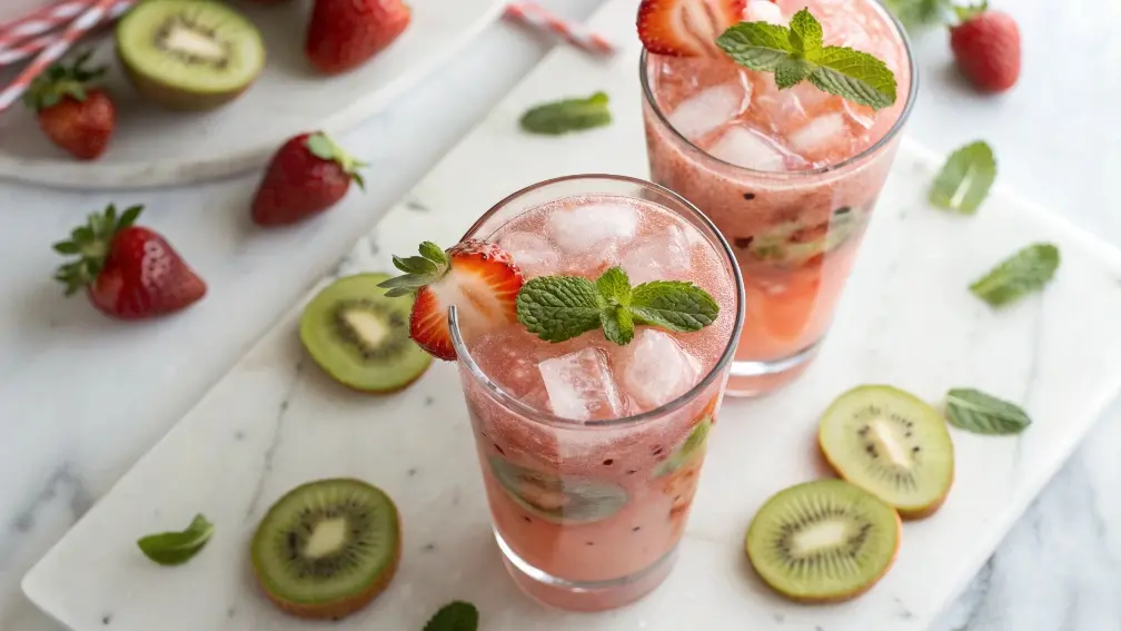 Sweet & Tart Harmony: The Health Benefits of Strawberry Kiwi Juice